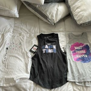 3 Active tanks for girls